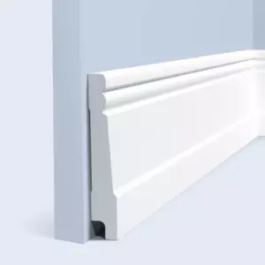 Hiwood B90 Плинтус напольный Полистирол 15x90x2000
