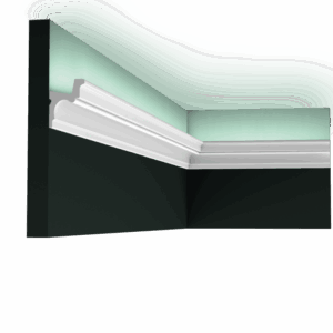Orac Decor C323 Карниз потолочный Полиуретан 42x55x2000