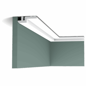 Orac Decor C394 STEPS Карниз потолочный Полиуретан 31x95x2000