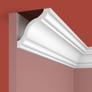 Cosca KX012 Карниз потолочный Экополимер 80x80x2000