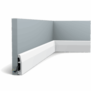 Orac Decor SX125 Плинтус напольный Дюрополимер 14x69x2000