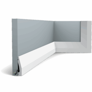 Orac Decor SX159 Плинтус напольный Дюрополимер 12x60x2000