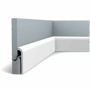Orac Decor SX185 CASCADE Плинтус напольный Дюрополимер 25x120x2000