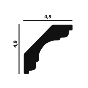 Perfect Plus P05 Карниз потолочный Дюрополимер