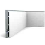 Orac Decor SX207 SQUARE Плинтус напольный Дюрополимер 13x250x2000